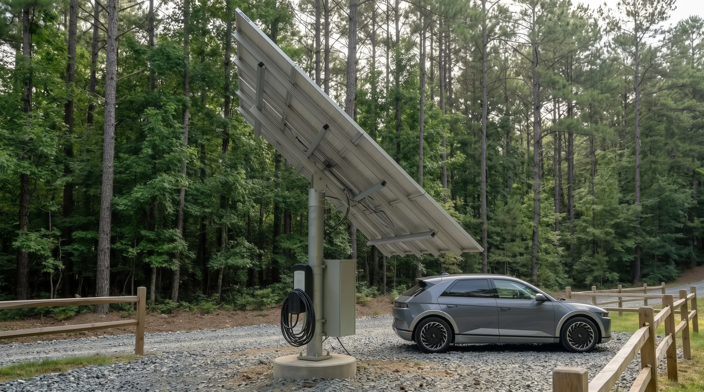 Single 5kW EV Charger with 20kWh Battery Bank
